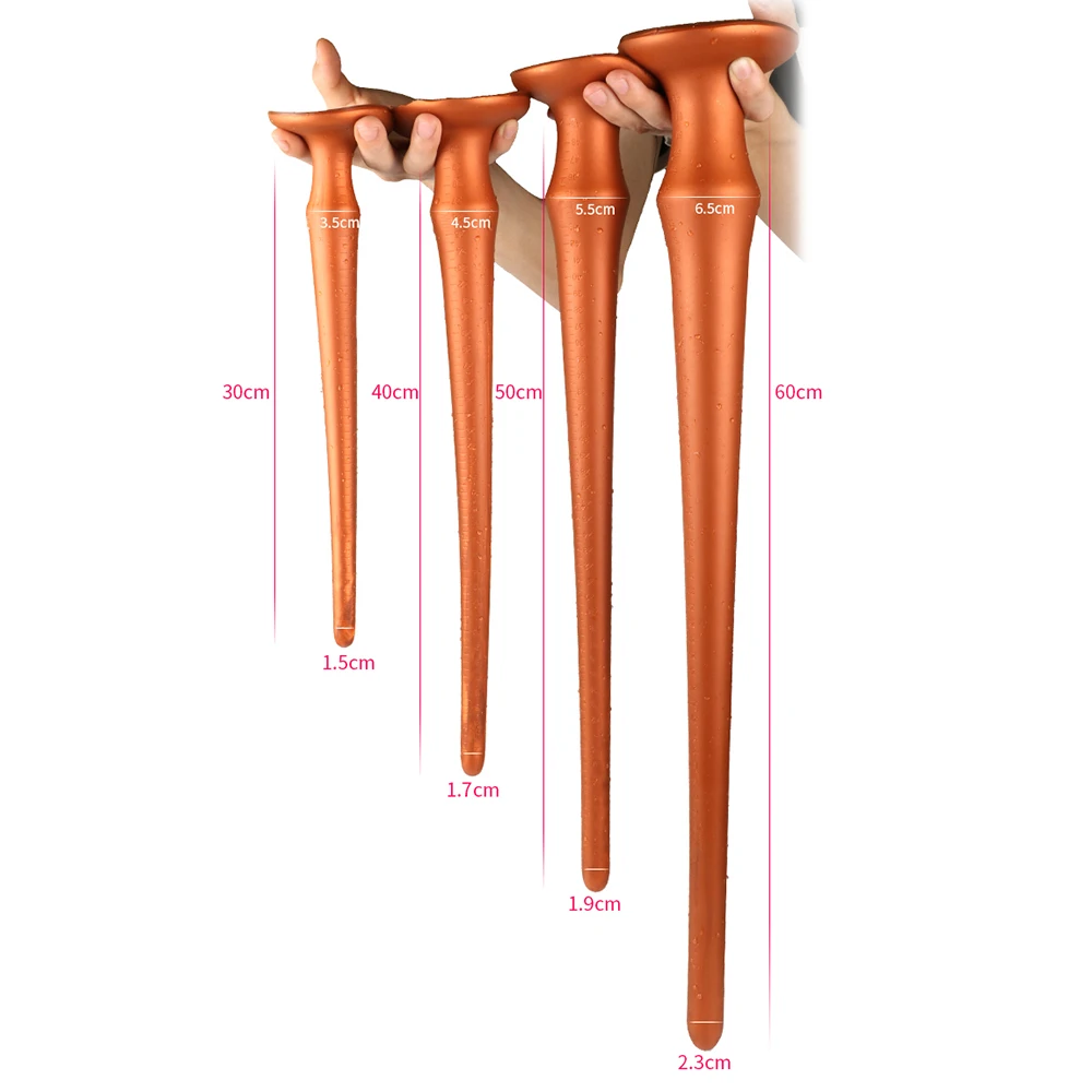 30/40/50/60CM Super Long Dildo Anal Plug Vagina Prostate Massage Anus Dilator Butt Adult Erotic Sex Toys For Women Men Gay | Красота и