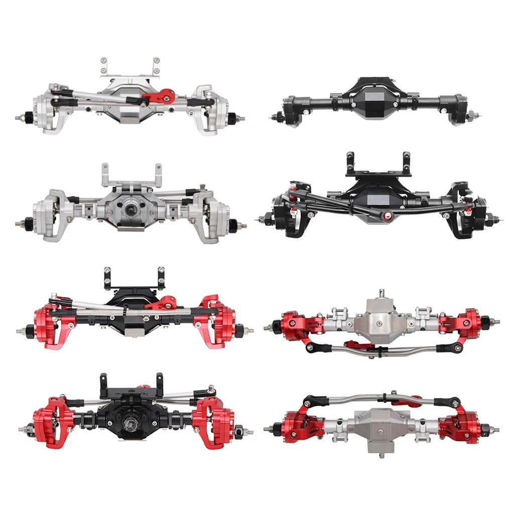 

CNC Scale Front&Rear High Lift Portal Axle for Axial SCX10 II 90046