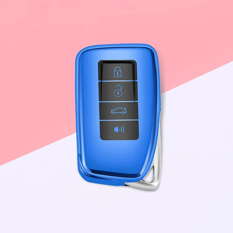 

New TPU car key case for Lexus NX GS RX IS ES GX LX RC 200 250 350 LS 450H 300H car key chain for women car keychain set keyring