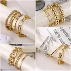 FNIO в винтажном стиле; На ремешке Украшенные металлическим декором браслет для женщин в Корейском стиле женские браслеты 2020 Charms модное ювелирное изделие для пары