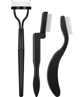 3pcs folding eyebrow comb eyelash separator eyebrow eyelash grooming brush for making up beauty supplies
