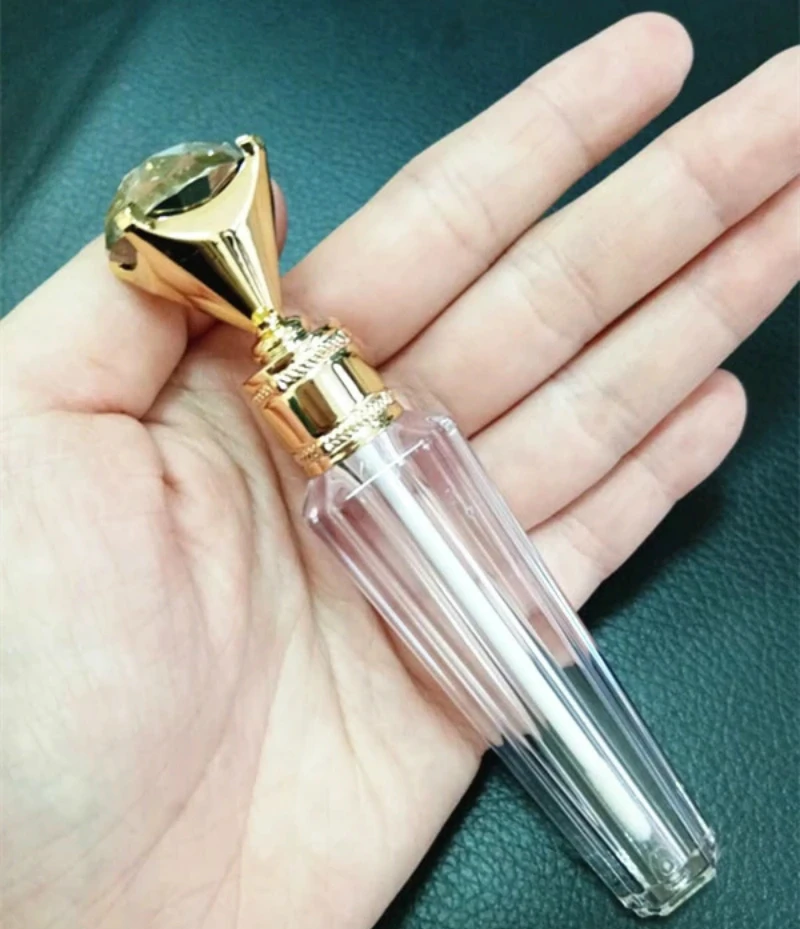 

Wholesale Lipgloss Tube Packaging Diamond Lipgloss Tubes Empty Lip Gloss Tube Bottle Container Refillable Lipgloss Bottles 30pcs