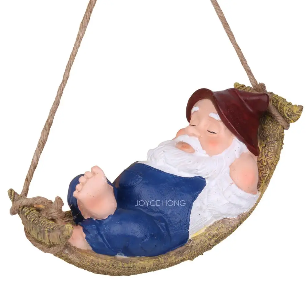 Статуя гнома сада украшения гном фигурка для газон животных Скульптура|Садовые