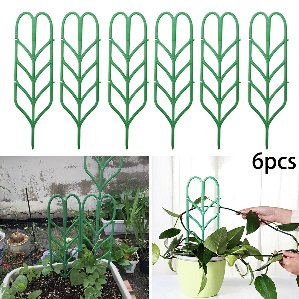 

Supplies Support Frame Plastic Plant Flower Stand Rack Mini Frame Garden