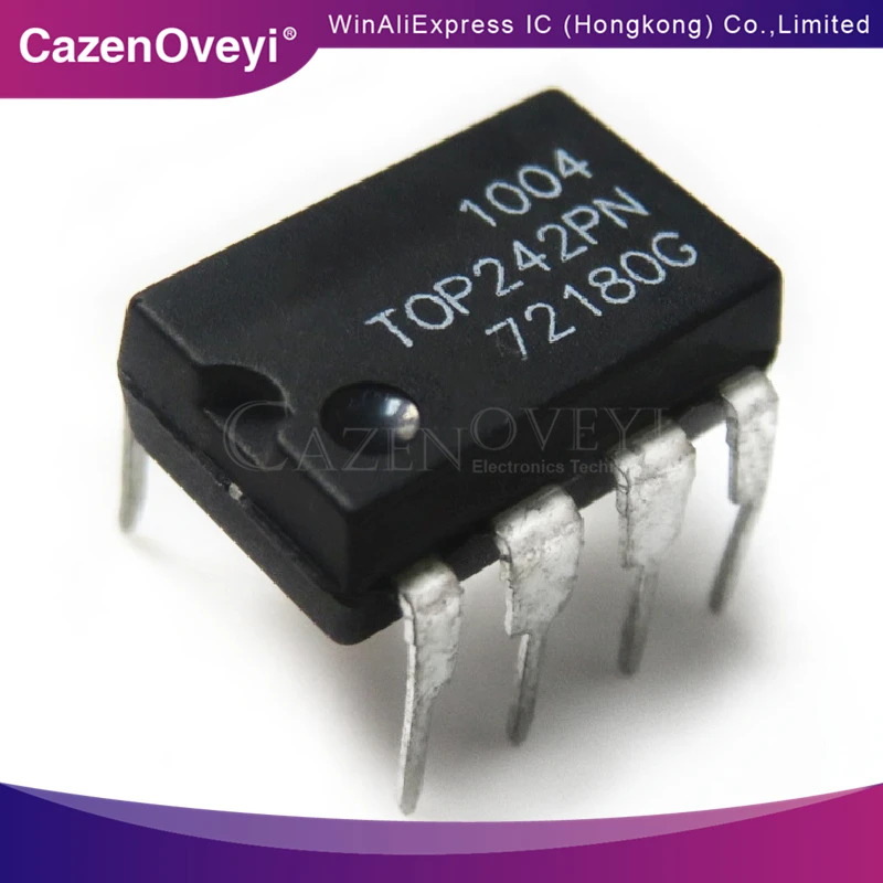 

10pcs/lot TOP242PN TOP242P TOP242 DIP-7 In stock