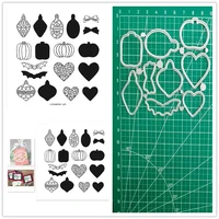 christmas metal die cutters for scrapbooking metal cutting dies 2021 clear stamps and dies new arrival 2021stamping arts crafts