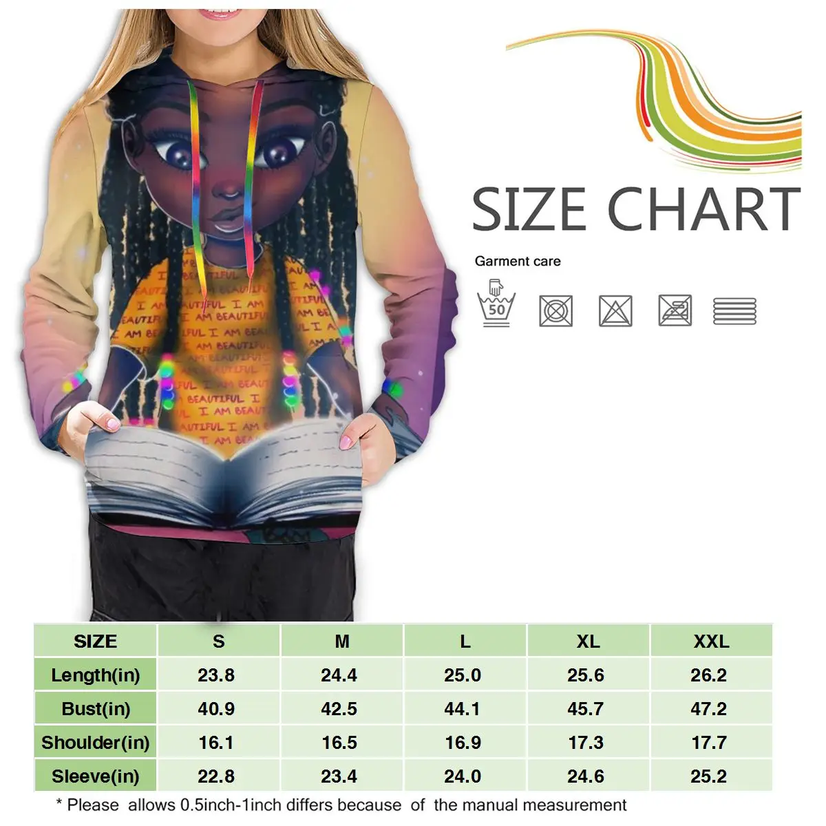 

Custom Art African Girls Hoodie Men Women Long Sleeve Autumn Sportswear Tracksuit All Over Print 3d Hooded Sweatshirts