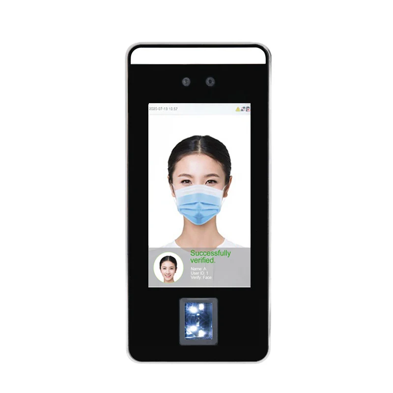 ZK XFace600-P Palmprint распознавание лица сканер отпечатков пальцев динамический