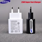 Адаптер питания Samsung S20 Note 20 10 Plus, быстрая зарядка, 25 Вт, EUUSUKAU, для Galaxy Note20, S20, A90, A80, A70, S20FE, M31S, M51