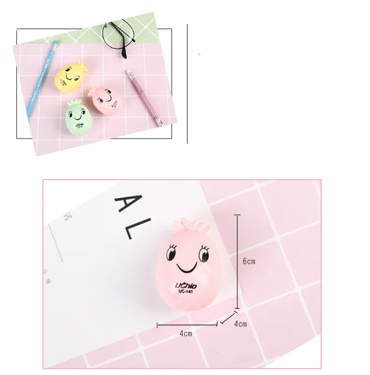 1 шт. Kawaii точилка для карандаша в виде совы, нож, рекламный подарок, канцелярские принадлежности, Студенческая точилка с двойным управлением, мультяшная точилка для карандашей