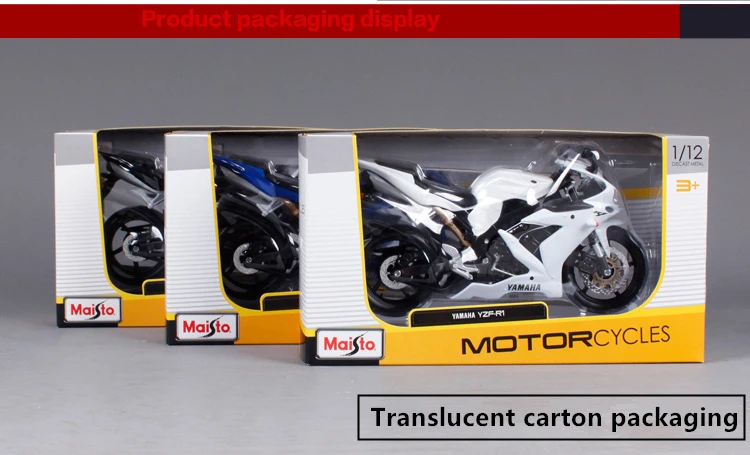 Maisto 1:12 Yamaha 450F моделирование сплав мотокросса серии авторизованный игрушечный мотоцикл автомобиль Коллекционирование подарки