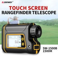 sndway laser rangefinder telescope hunting outdoor professional golf range finder roulette tape measure distance meter monocular