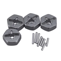 aluminum alloy 12mm combiner wheel hub hex adapter upgrades for wltoys 144001 114 rc car spare parts