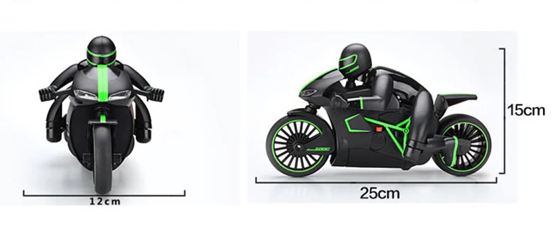 2,4 г мини модный мотоцикл rc с крутым светом высокоскоростной мотоцикл модель игрушка пульт дистанционного управления Дрифт мотор подарки для мальчиков детей