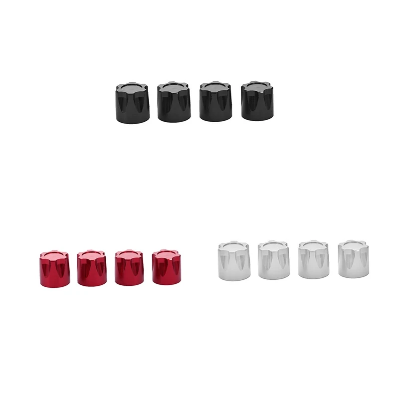 

4 шт., алюминиевые внутренние гайки M4 для 1/10 RC Crawler Axial SCX10 90046 Traxxas TRX4 D90 Tamiya MST