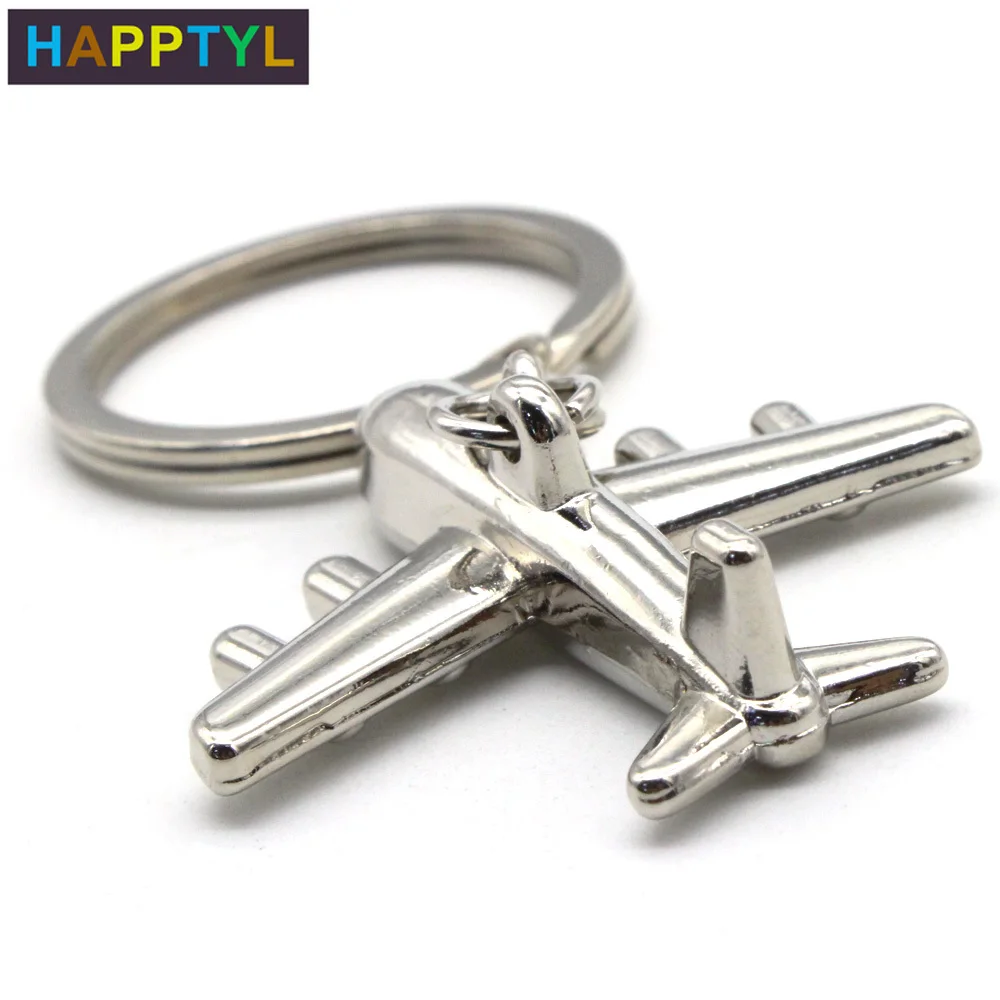 HAPPTYL 1 шт. металлический брелок для ключей модный автомобильный кольца брелоки