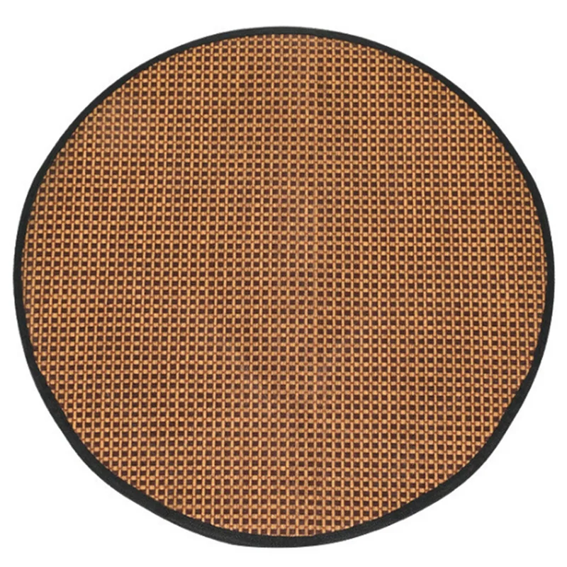 

Rattan Woven Cool Mat Summer Heat-Relief Ice Mat Cat Litter to Cool Down Pet Bite-Resistant Mat