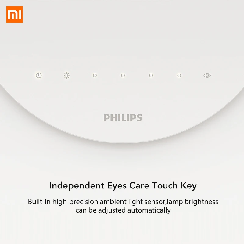 Оригинальный Xiaomi Mijia умный светодиодный настольный светильник Philips двойной