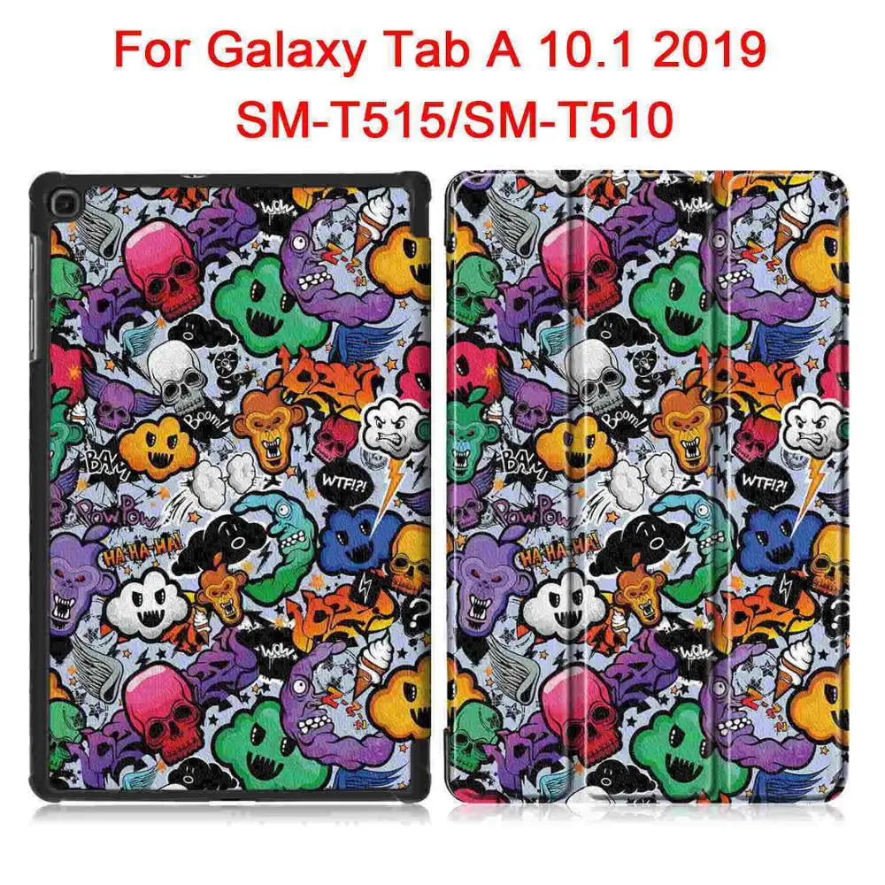 T515-CH-BBY Чехол для планшета samsung Tab A 10,1 чехол для samsung galaxy tab a 10.1 Чехол - Цвет: T515-CH-BBY