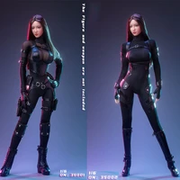 pre sale 16 combat stealth black tights clothes suit leather jacket 3s0013s002 for 12 female body toys