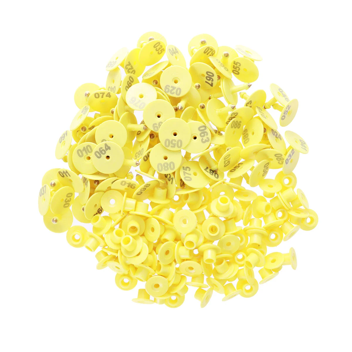 

100 шт., бирки для домашних животных, 1-100