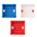 Универсальный скрытый нижний ящик типа 86, встраиваемый ящик для выключателя, монтажный ящик для выключателя, коробка для встроенного разъема