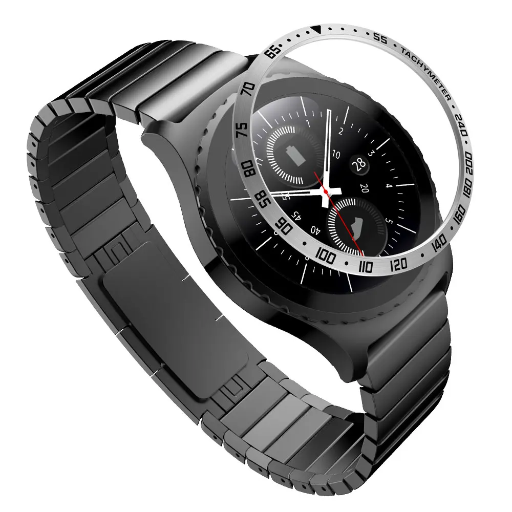 E6 Ringke рамка Стилизация рамка для samsung Galaxy Watch 46 мм gear S3 Frontier Классический чехол Защитное кольцо против царапин кольцо - Цвет: E6