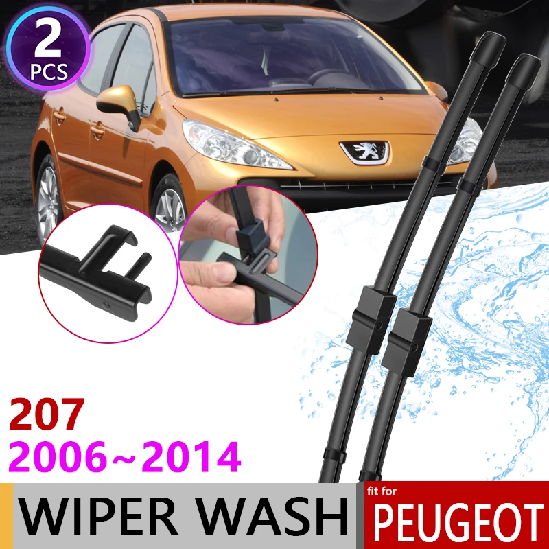 

Car Wiper Blade for Peugeot 207 207CC 207SW cc sw 2006 2007 2008 2009 2010 2011 2012 2013 2014 Windshield Wipers Car Accessories