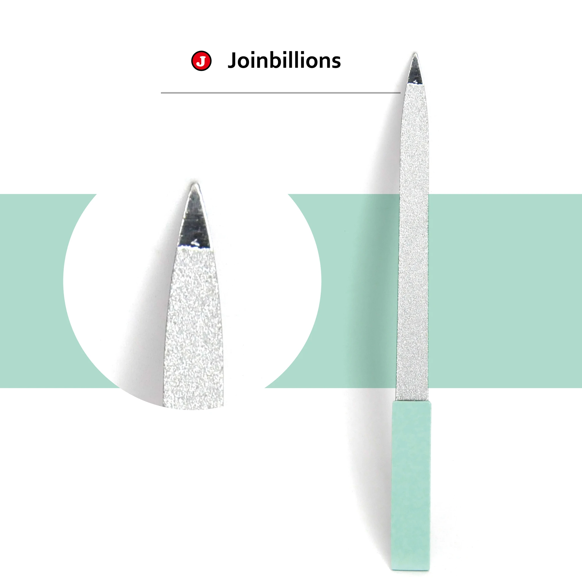 

Durable Stainless Steel Nail File Double Sided Manicure Pedicure Care Tools