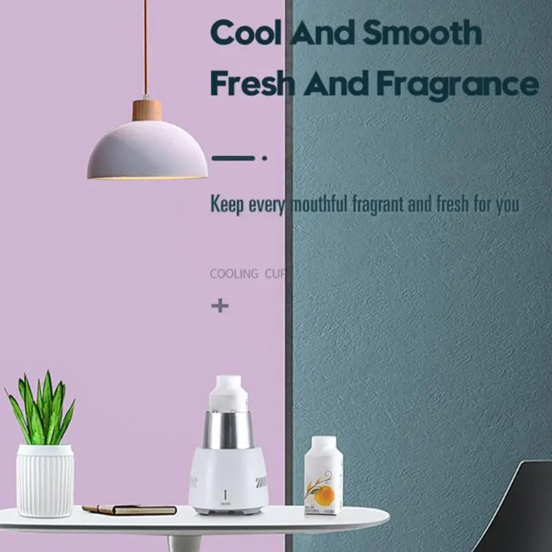 350 мл чашка мгновенного охлаждения портативная охлаждающая мини Электрический