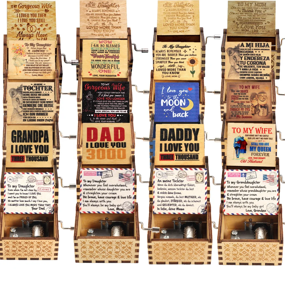 Античная деревянная музыкальная шкатулка ручной работы королева селда Симпсона