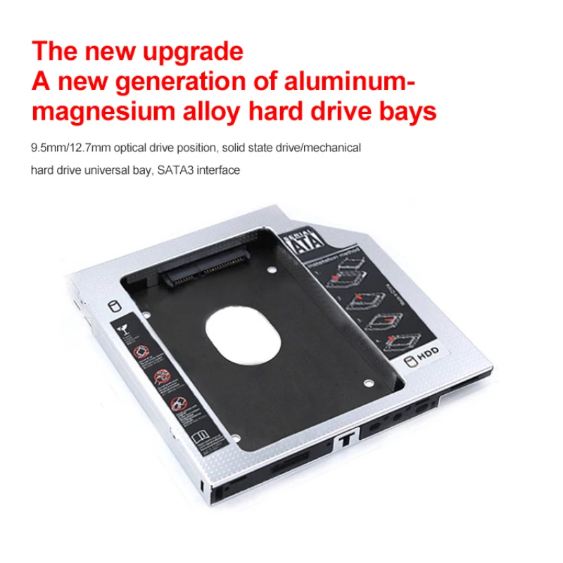 12 7 мм 9 5 2-й SATA жесткий диск HDD SSD Caddy адаптер лоток для Apple MacBook Pro A1278 A1286 A1297 наборы |