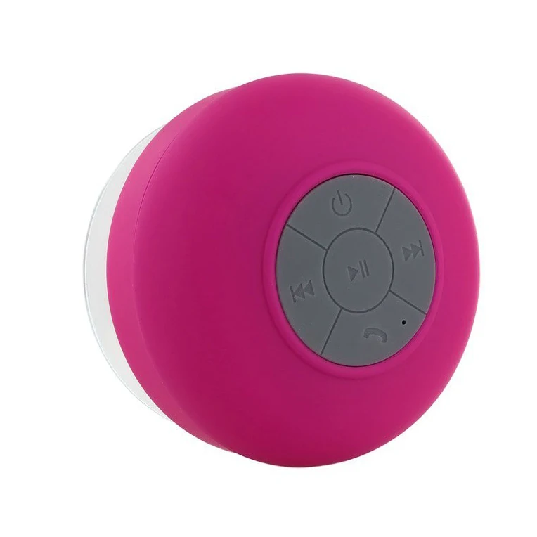 2 шт. Bluetooth 3 0 присоска спикер Jukebox водонепроницаемый 10 м ABS розовый красный и