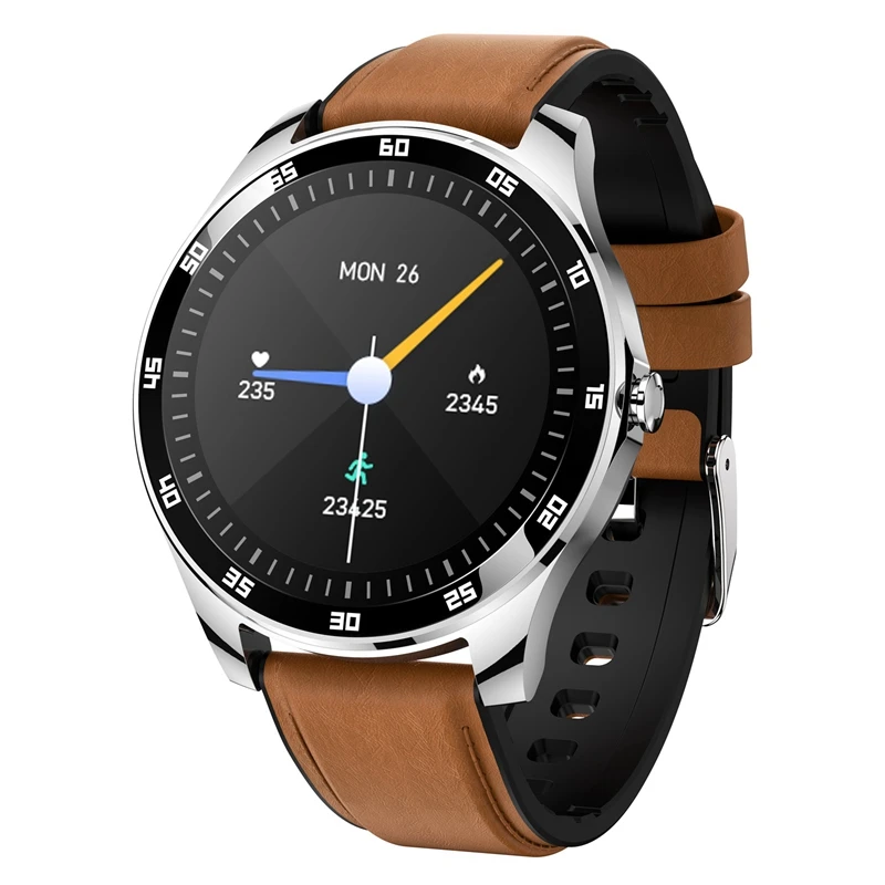 

Smart Watch Multifunctional Bluetooth Full Press Blood Pressure Heart Rate Monitor Business Strap Smartwatch