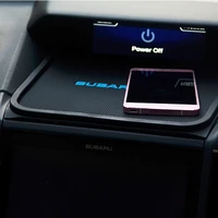 car dashboard non slip mat for subaru forester 2019 2021 xv 2018 2021 car central control instrument panel phone anti slip mat