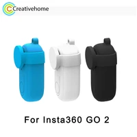 puluz silicone protective case with lens cover for insta360 go 2