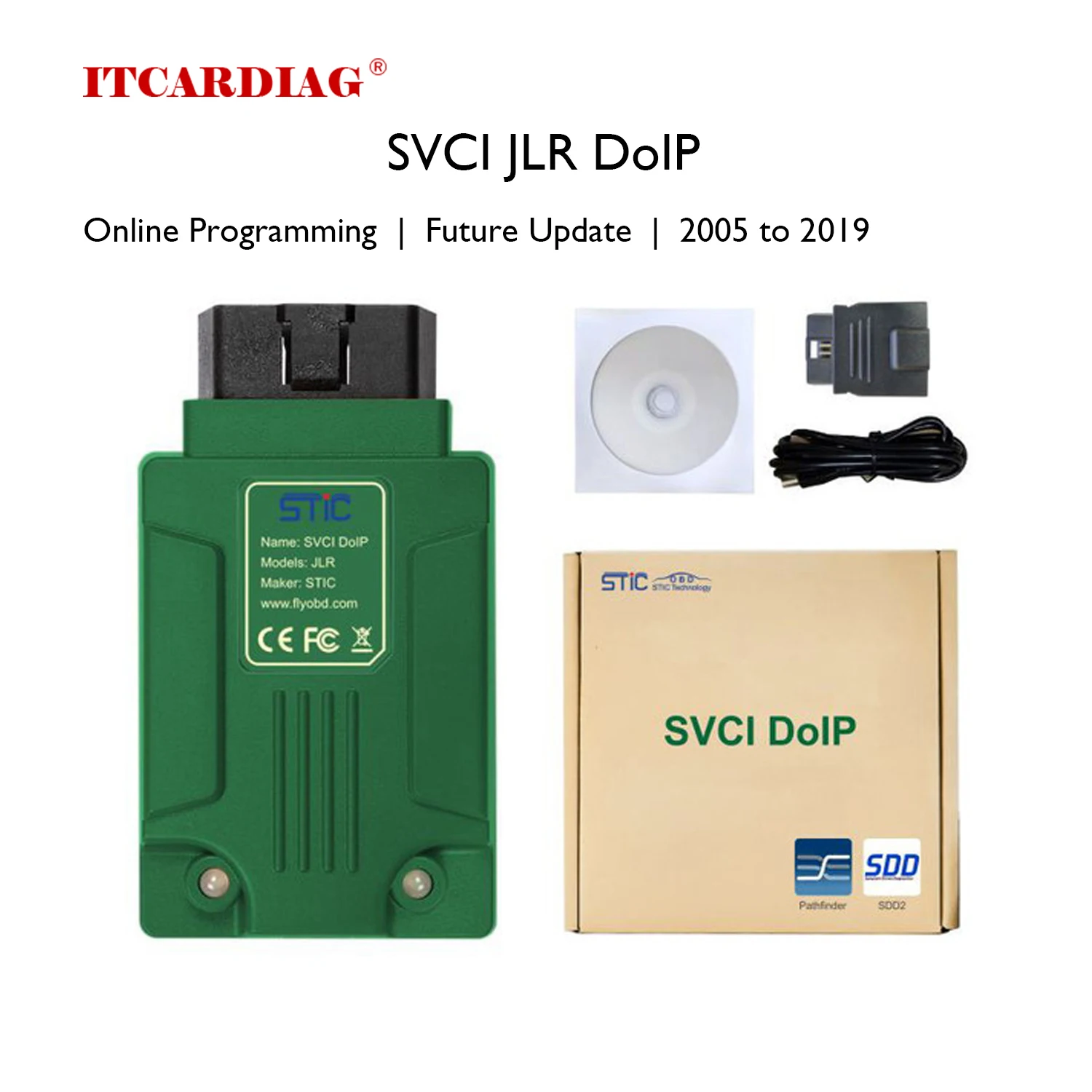 Диагностический инструмент SVCI DoIP JLR с PATHFINDER & SDD V156 для Jaguar Land Rover 2005 2019 функцией