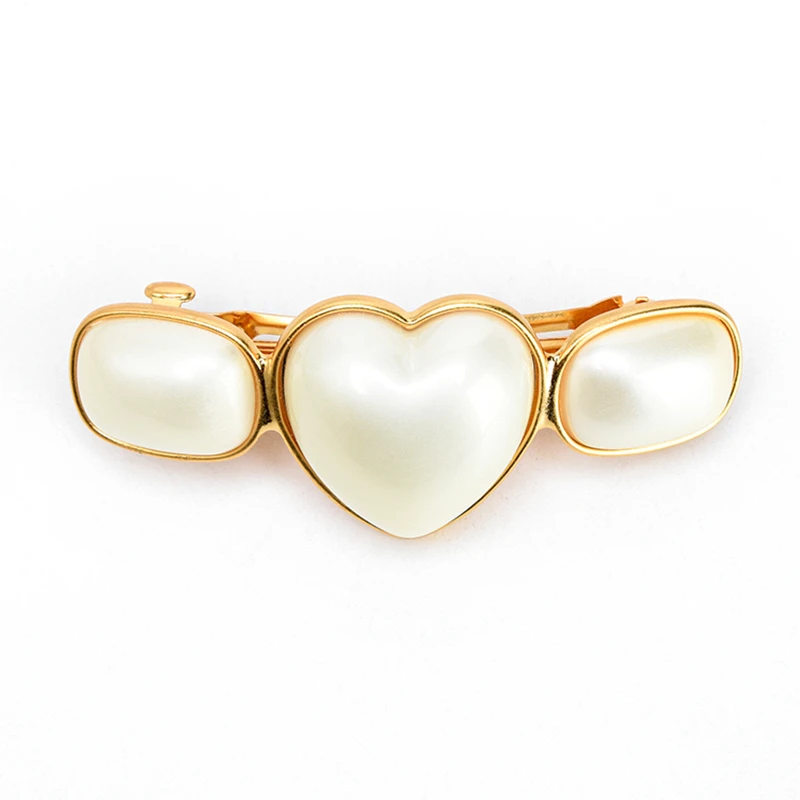 

Luxury Hair Clip Barber Accessories Inlay Pearls Bands Hairpin for Women