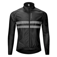 reflective cycling jacket high visibility multifunction jersey mtb road bike bicycle windproof quick dry waterproof windbreaker