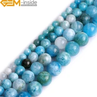 6 12mm natural stone round loose blue hemimorphite beads for jewelry making 15inch diy bracelet necklace gift
