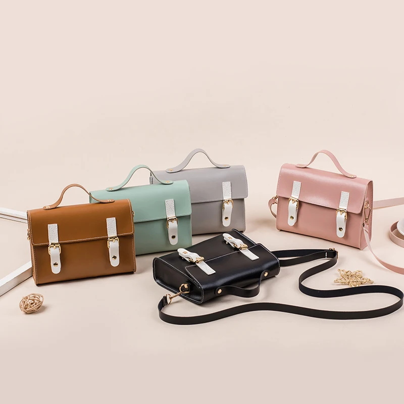 

Hit Color Women Small Bag New Candy Color Crossbody Bag For Women Handbag Pu Purse Women's Wallet Beauty Bolsa Feminina