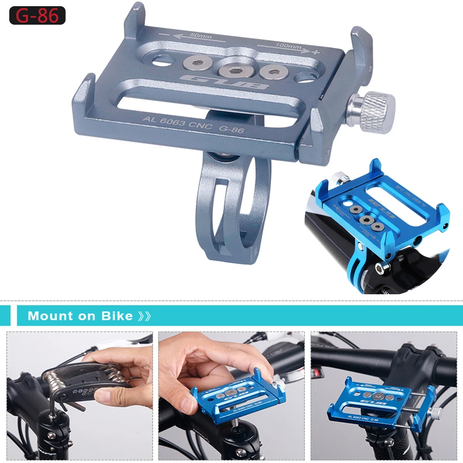 Держатель для телефона универсальный на руль велосипеда или мотоцикла 3 5 6 2