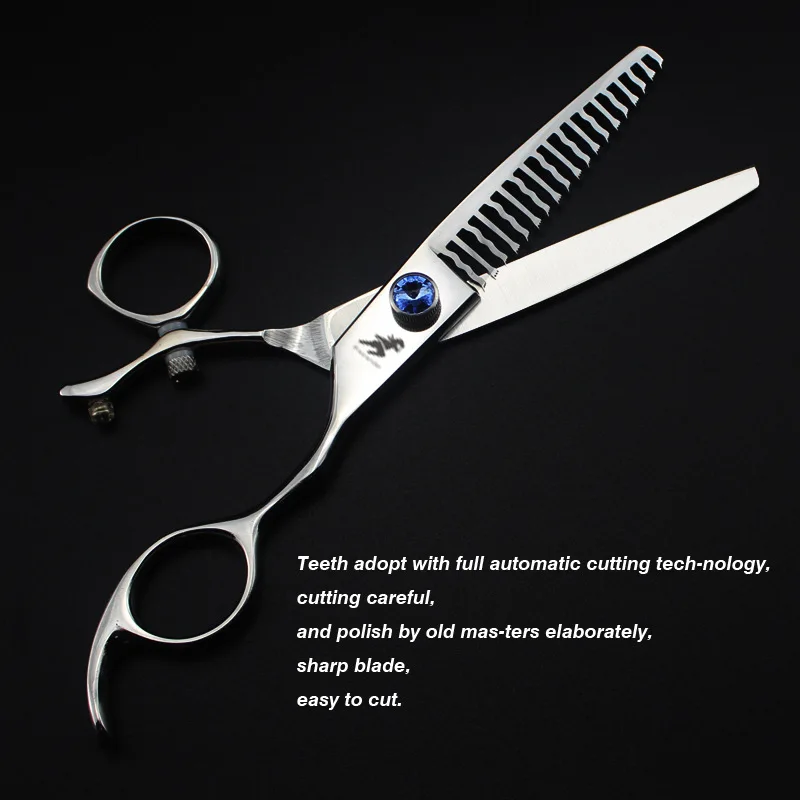 440C высококачественные ножницы для филировки волос Профессиональные