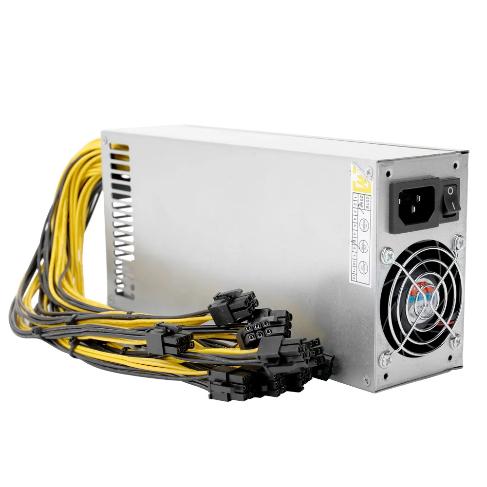 Импульсный источник питания для сервера майнинга мощность 90% 2400 Вт 180 260 В bitman bitcoin