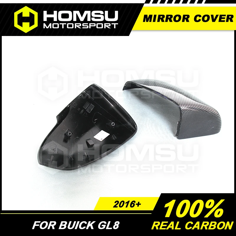 Крышка для зеркала из углеродного волокна Bui-ck GL8 зеркало заднего вида 2016 + Сменное
