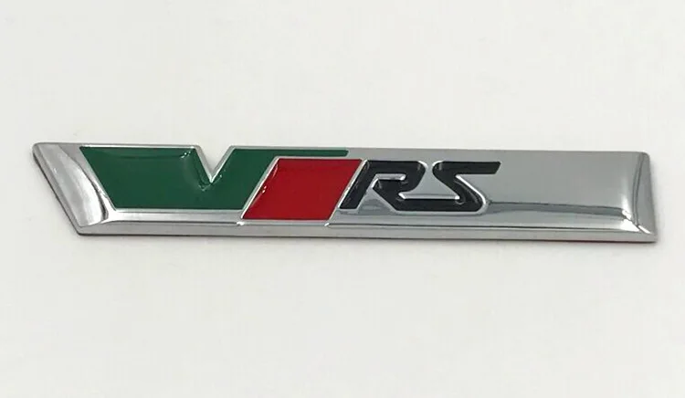 Skoda VRS логотип автомобиля Модифицированный Octavia RS Fabia Hao Rui Xin Rui превосходный металлический логотип автомобиля Tag