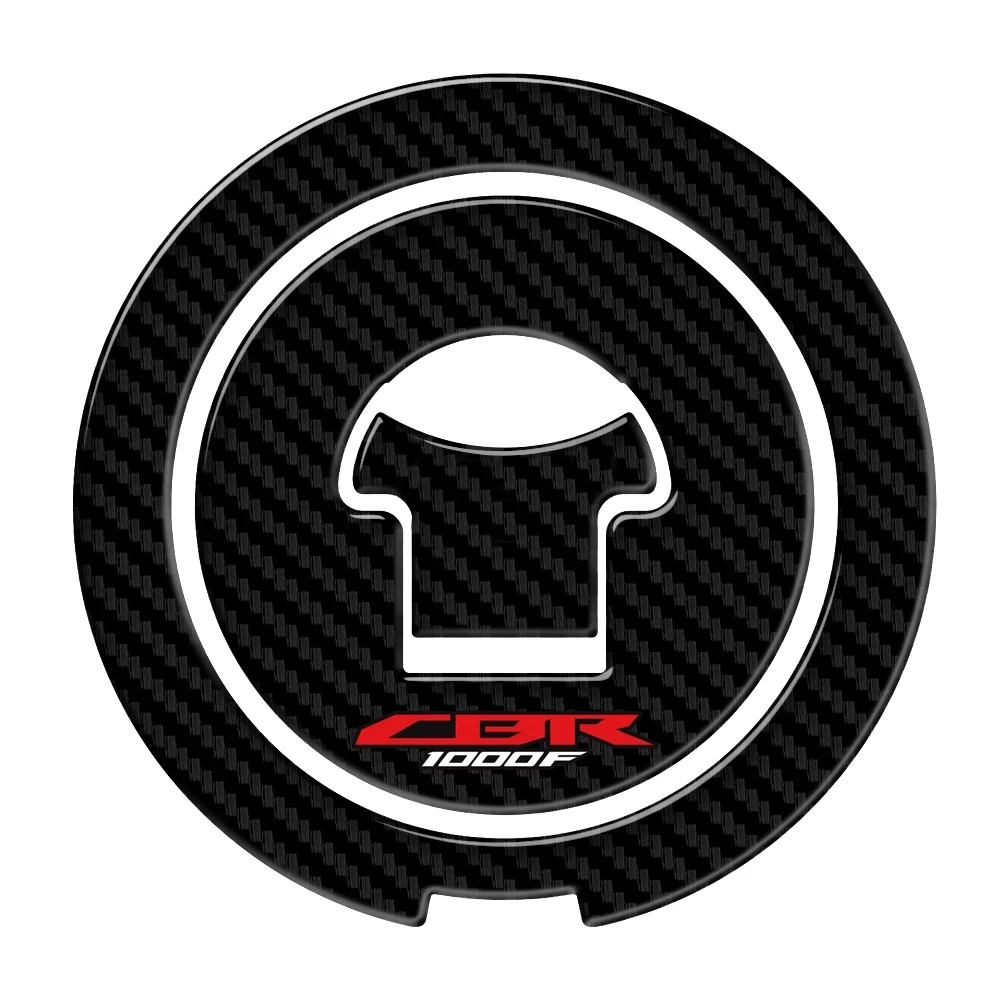 

3D Carbon-look Motorcycle Fuel Gas Cap Protector Decals Case for Honda CBR1000F CBR 1000F 1987-1996