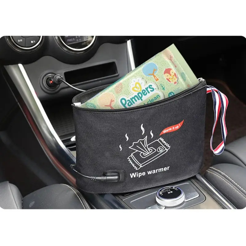 Черный Автомобильный USB детские влажные салфетки diapex обогреватель Термостат
