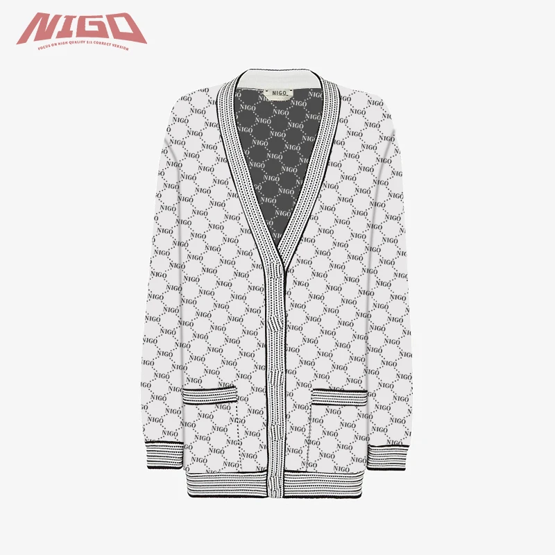 

NIGO F белый кардиган Vscose # nigo5682