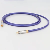 occ 75 ohms hifi coaxial audio cable sliver plated digital audio coaxial cable rca to rca dac cd